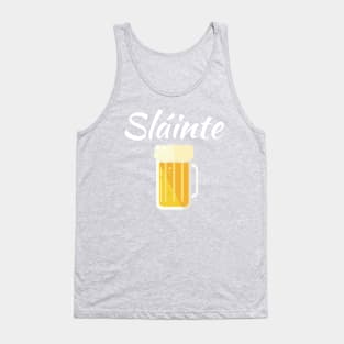 Sláinte Cheers Irish Tank Top